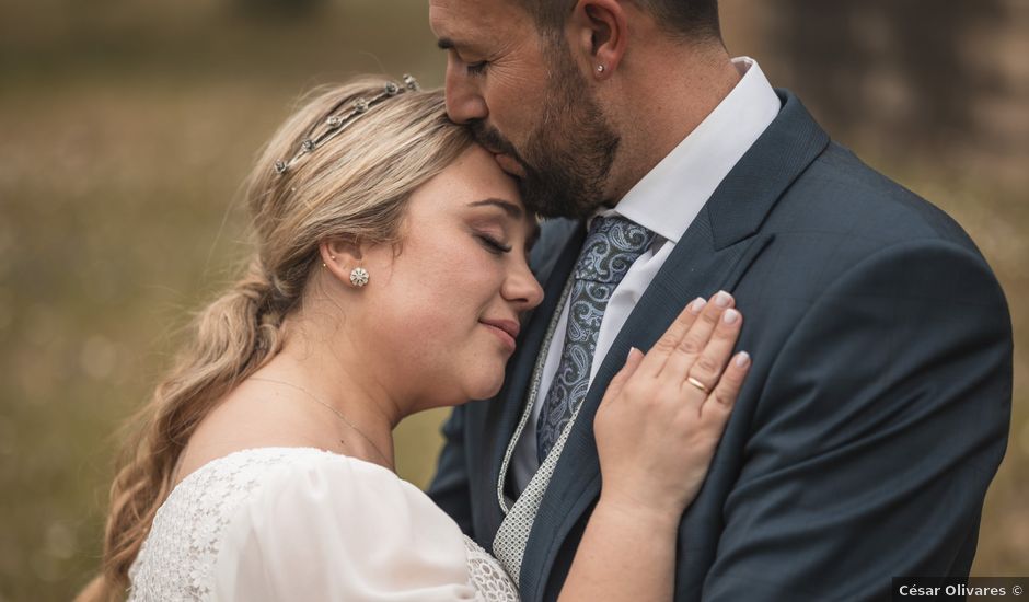 La boda de Alberto y Cristina en Medellin, Badajoz