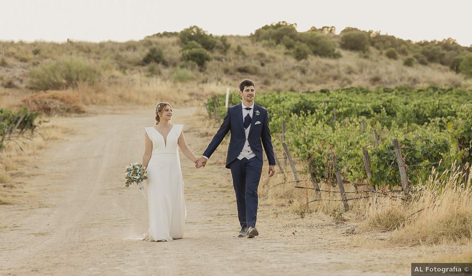 La boda de Carlos y Elisa en Chinchon, Madrid