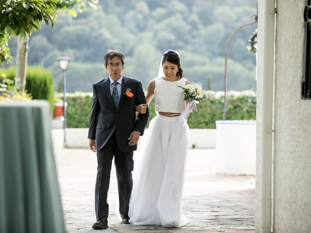 La boda de Luis y Chiharu en Argentona, Barcelona 33