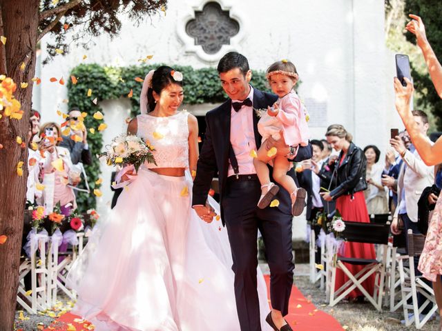 La boda de Luis y Chiharu en Argentona, Barcelona 44