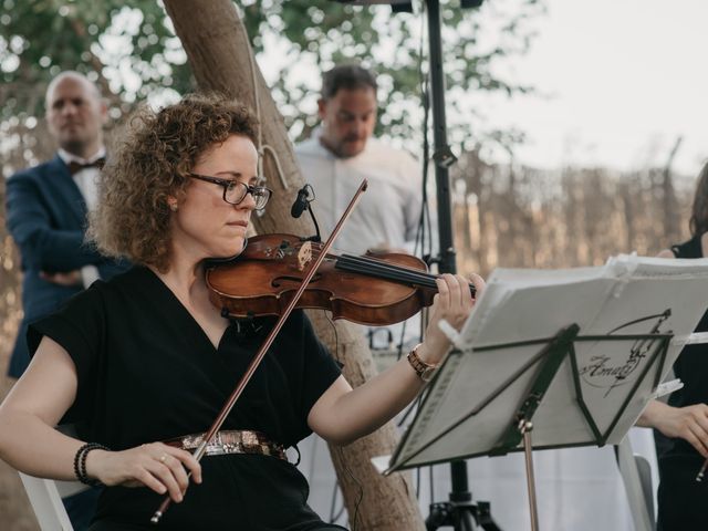 La boda de Alberto y Sara en La Cañada De Calatrava, Ciudad Real 43