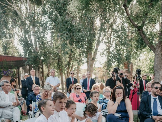 La boda de Alberto y Sara en La Cañada De Calatrava, Ciudad Real 44