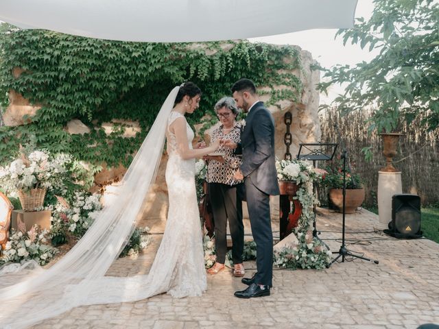 La boda de Alberto y Sara en La Cañada De Calatrava, Ciudad Real 46