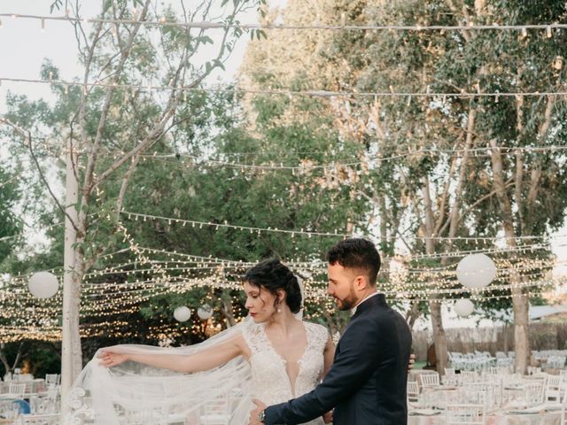 La boda de Alberto y Sara en La Cañada De Calatrava, Ciudad Real 62