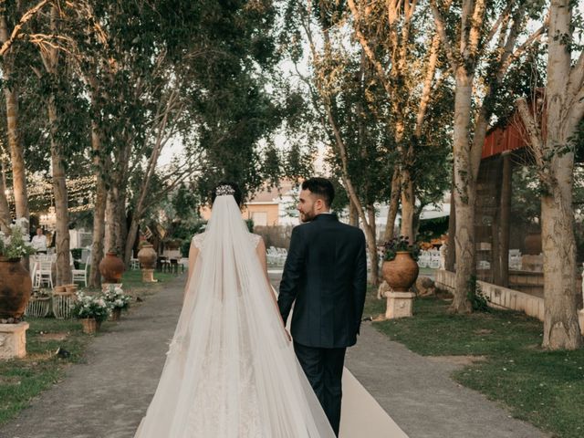 La boda de Alberto y Sara en La Cañada De Calatrava, Ciudad Real 69