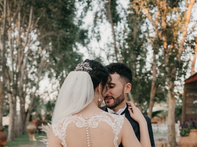 La boda de Alberto y Sara en La Cañada De Calatrava, Ciudad Real 70