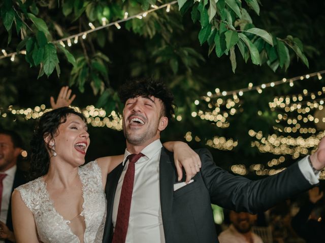 La boda de Alberto y Sara en La Cañada De Calatrava, Ciudad Real 89