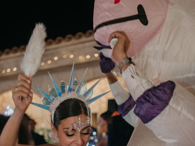 La boda de Rubén y Sole en Caracuel De Calatrava, Ciudad Real 129