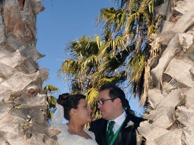 La boda de Angel y Pili en Santa Amalia, Badajoz 17
