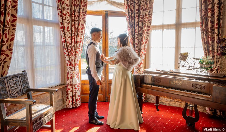 La boda de Mateo y Ainara en Las Fraguas, Cantabria
