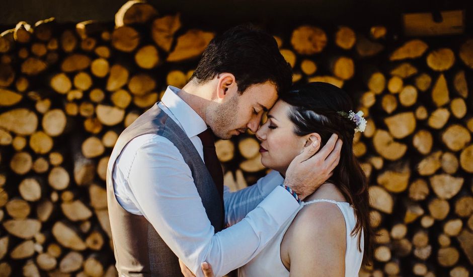 La boda de Clara Comas y Cristian Esteve en Tagamanent, Barcelona