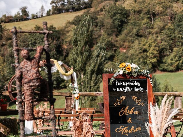 La boda de Andrés y Asha en Serrapio, Asturias 7
