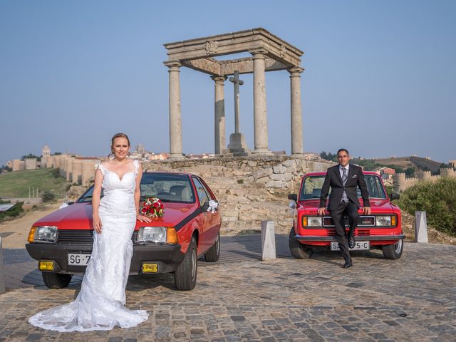 La boda de Jonathan y Paula en Ávila, Ávila 20