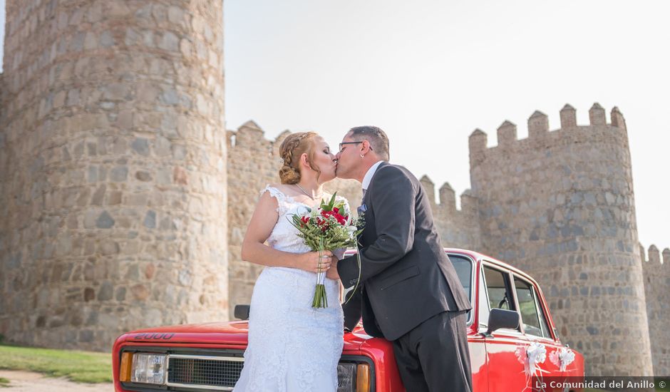 La boda de Jonathan y Paula en Ávila, Ávila