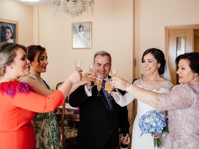 La boda de Ismael y Sandra en Villarrubia De Los Ojos, Ciudad Real 15