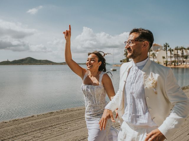 La boda de Leah y Ismael en La Manga Del Mar Menor, Murcia 17