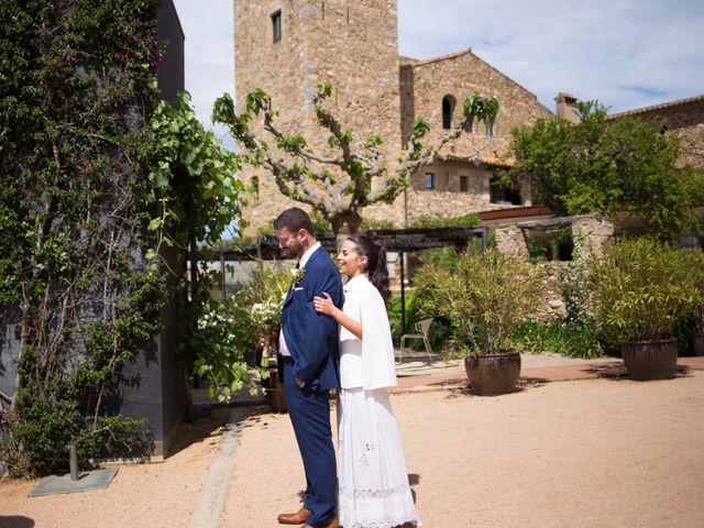 La boda de Tal y Ben en La Bisbal d&apos;Empordà, Girona 17