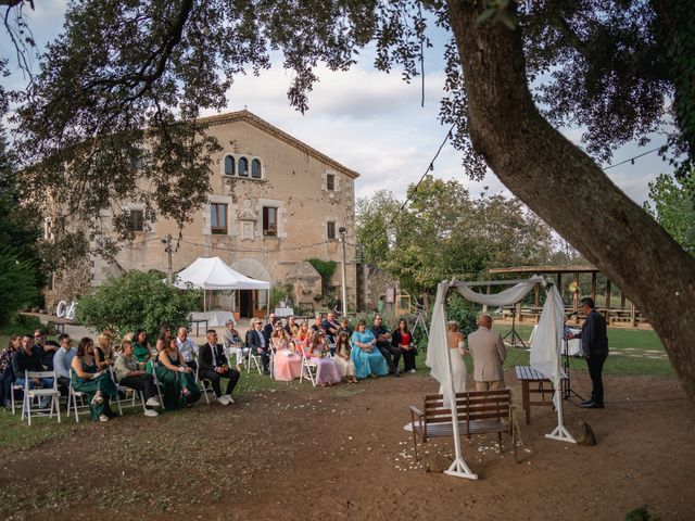 La boda de Enric y Cristina en Aiguaviva, Girona 17