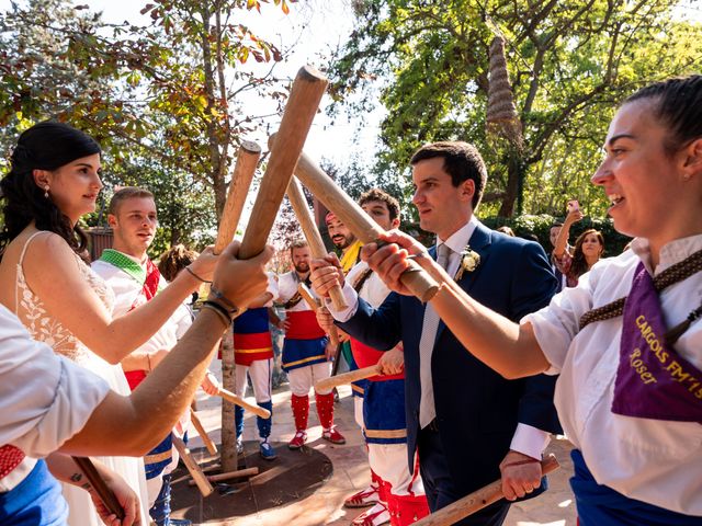 La boda de Tomás y Marta en Sant Cugat Sesgarrigues, Barcelona 15