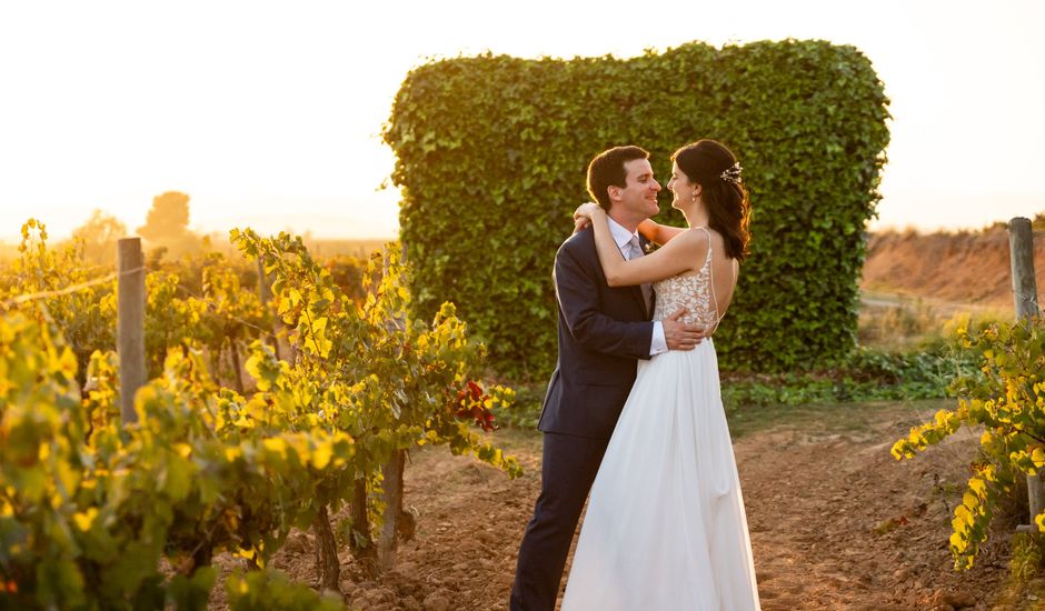 La boda de Tomás y Marta en Sant Cugat Sesgarrigues, Barcelona