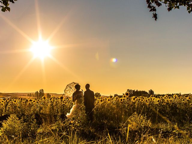 La boda de Javier y Irene en Berlanga De Duero, Soria 1