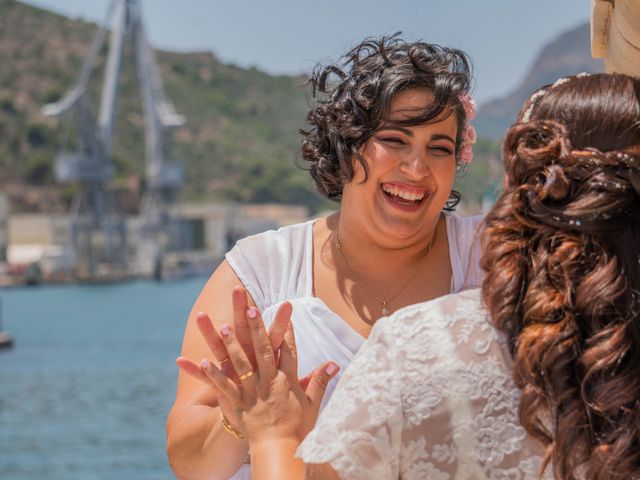 La boda de Sandra y Mamen en Cartagena, Murcia 30