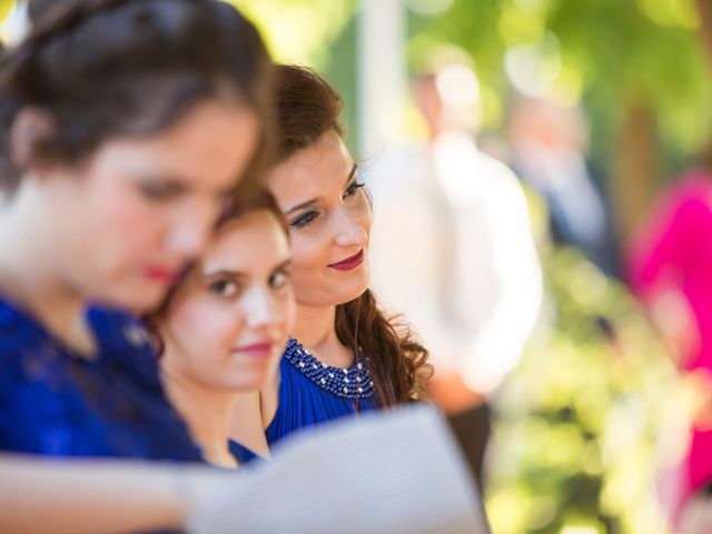 La boda de Santiago y Cristina en Pozuelo De Calatrava, Ciudad Real 28