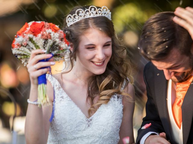 La boda de Santiago y Cristina en Pozuelo De Calatrava, Ciudad Real 37