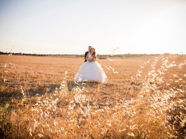 La boda de Santiago y Cristina en Pozuelo De Calatrava, Ciudad Real 42