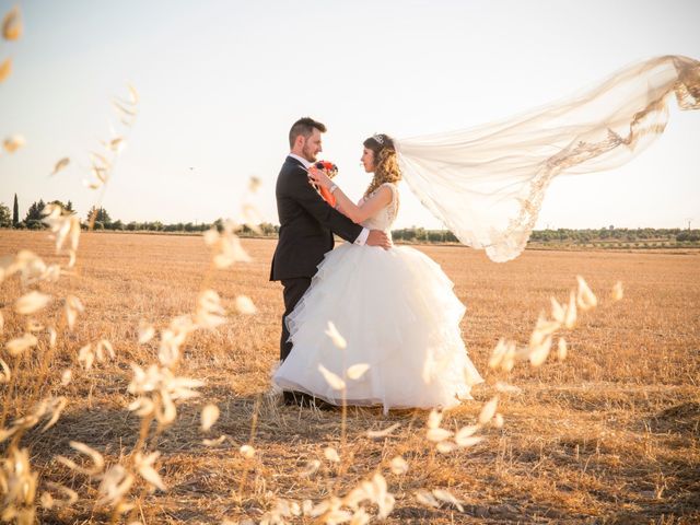 La boda de Santiago y Cristina en Pozuelo De Calatrava, Ciudad Real 44