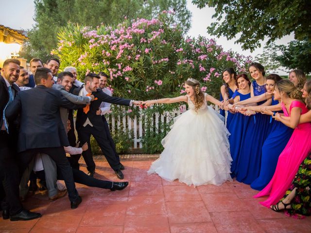 La boda de Santiago y Cristina en Pozuelo De Calatrava, Ciudad Real 51