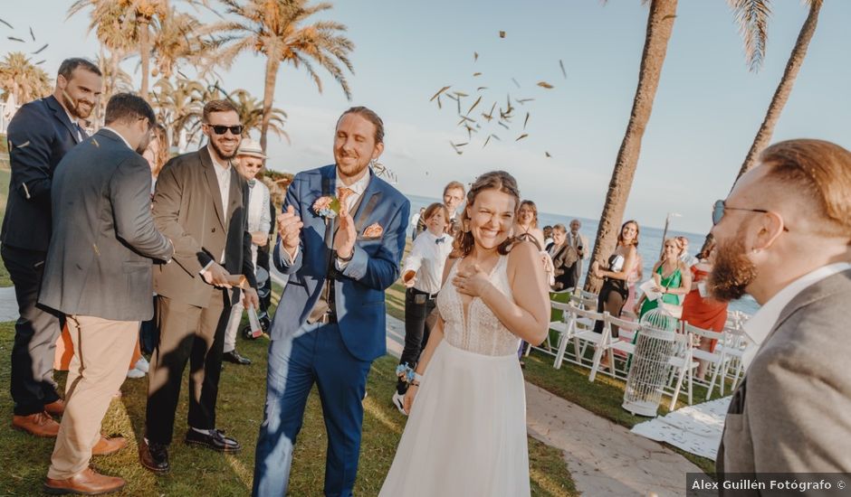 La boda de Jose y Katrin en Benalmadena Costa, Málaga