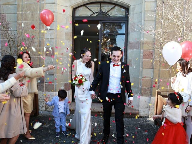 La boda de Johanttan  y Elizabeth en San Lorenzo De El Escorial, Madrid 1