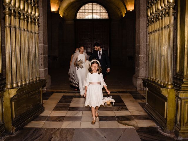 La boda de Alejandro y Belen en San Lorenzo De El Escorial, Madrid 14