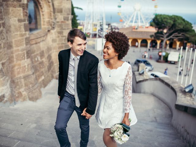 La boda de Danut y Cinthia en Sant Feliu De Llobregat, Barcelona 1