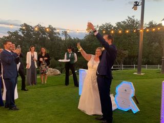 La boda de Pruden  y María 
