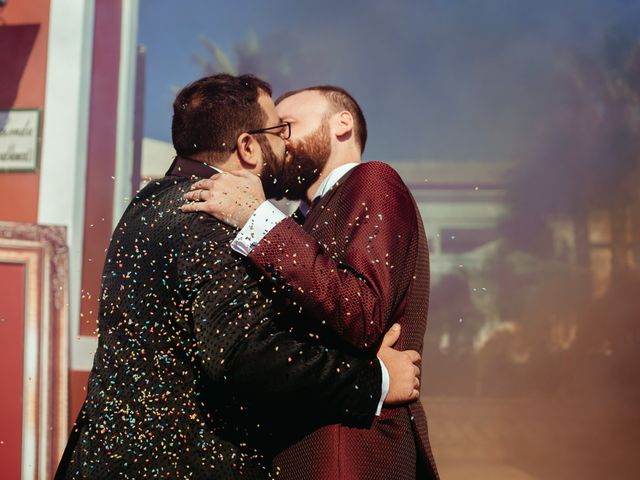 La boda de Víctor y Jose en Salteras, Sevilla 78