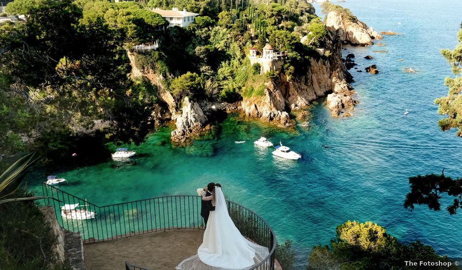 La boda de Pablo y Mariana en Blanes, Girona