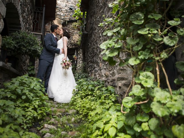 La boda de Fabio y Marta en Sahun, Huesca 6