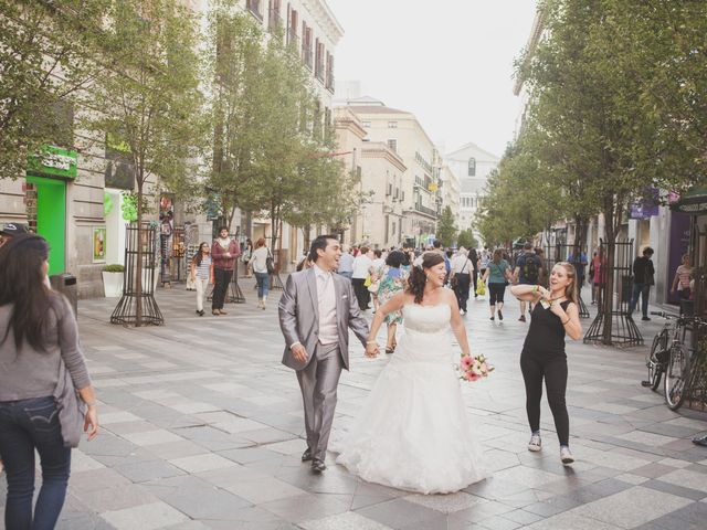 La boda de David y Laura en Madrid, Madrid 48