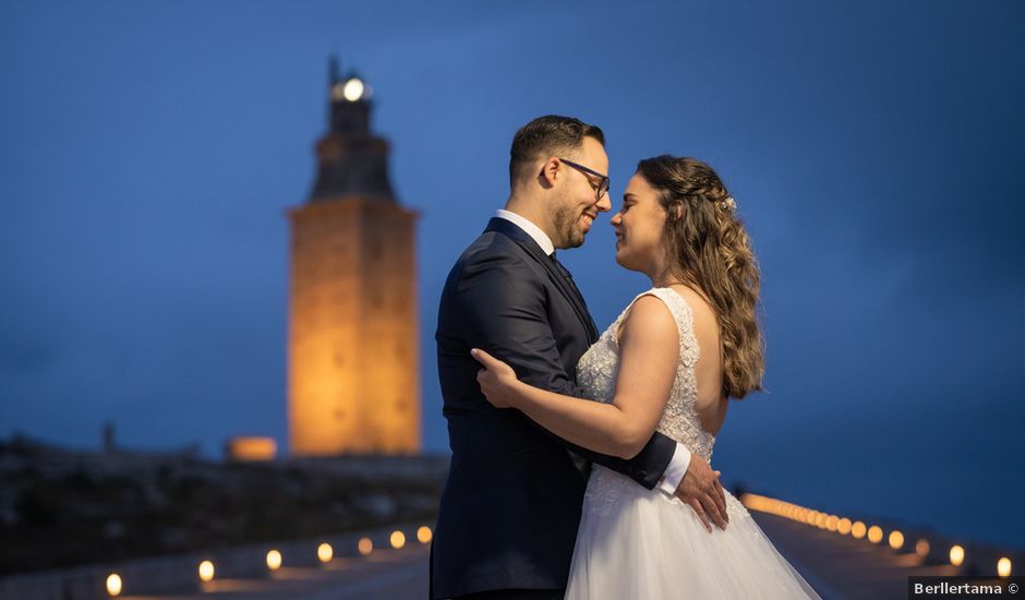 La boda de Cristian y Nylie en Pazo (Caion), A Coruña