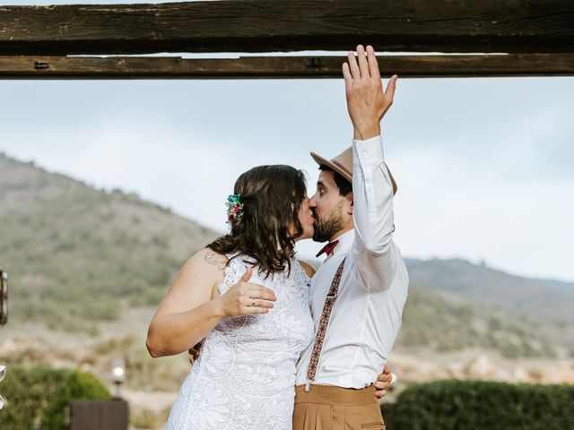 La boda de Dani y María en Felix, Almería 38