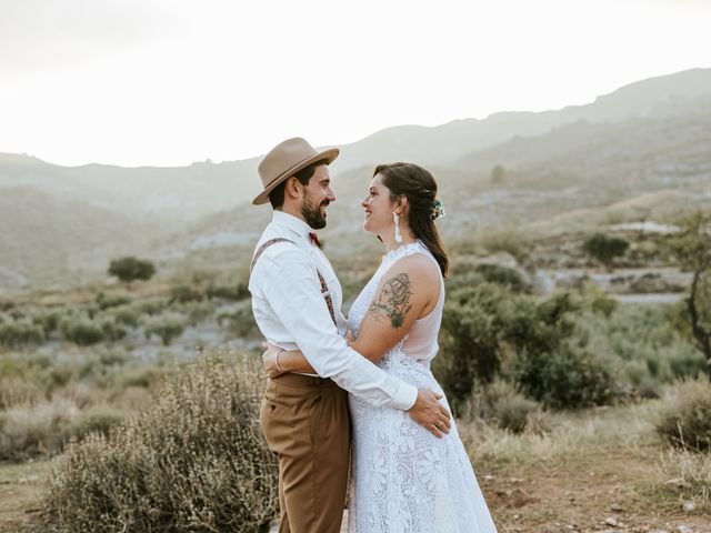 La boda de Dani y María en Felix, Almería 63