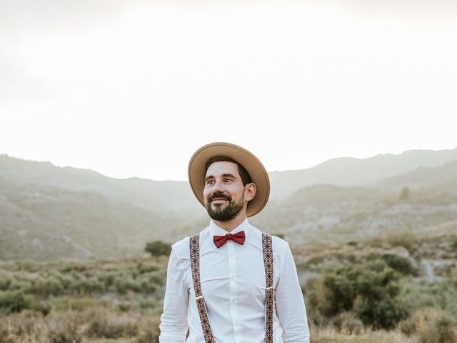 La boda de Dani y María en Felix, Almería 73