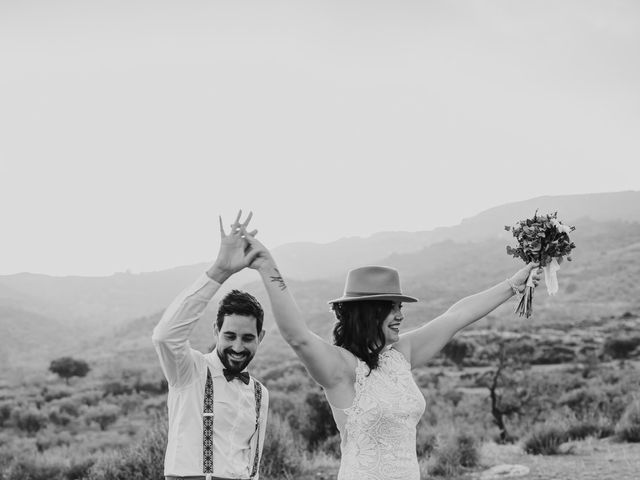 La boda de Dani y María en Felix, Almería 76