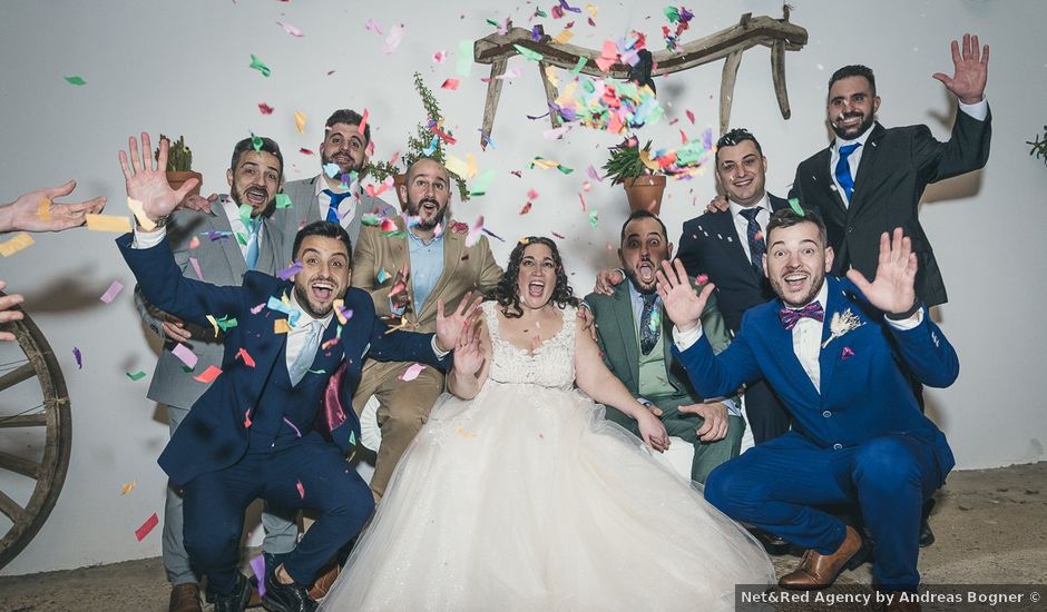 La boda de Cristian y Miriam en La Carlota, Córdoba
