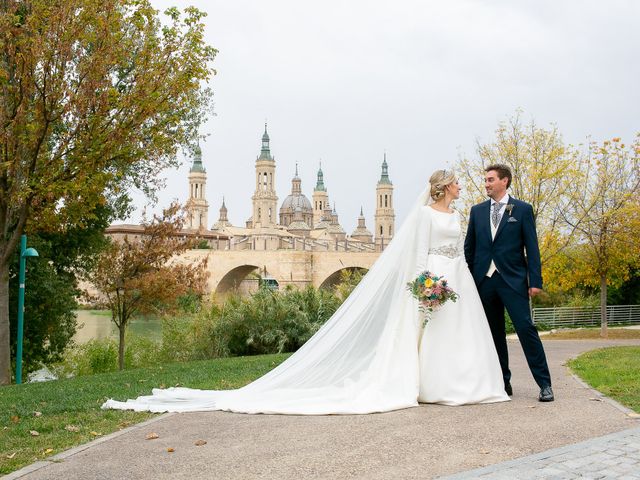 La boda de Elena y Cristian en El Burgo De Ebro, Zaragoza 11