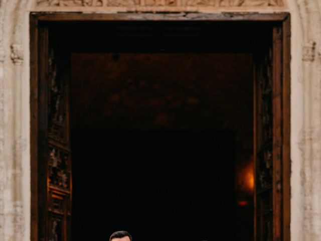 La boda de Carlos y Isabel en Caracuel De Calatrava, Ciudad Real 57