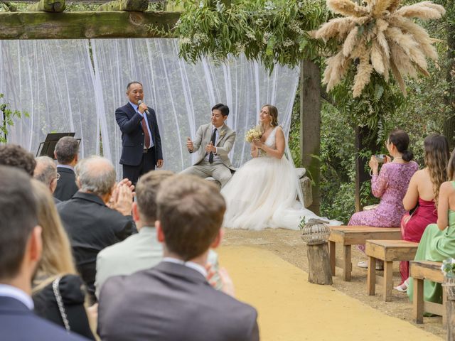 La boda de Alexandra y Li Tian en Caldes De Montbui, Barcelona 17
