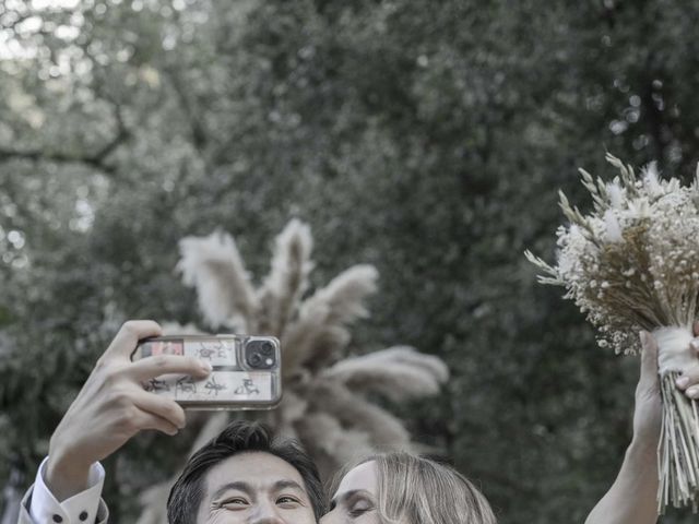 La boda de Alexandra y Li Tian en Caldes De Montbui, Barcelona 22